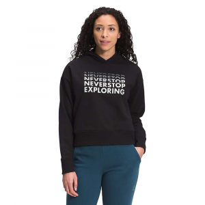 The North Face Women's Logo Play Hoodie TNF Black / Multi-Color Print
