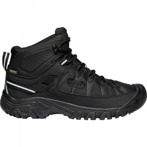 KEEN Men's Targhee Exp Mid Waterproof Shoe Black / Black