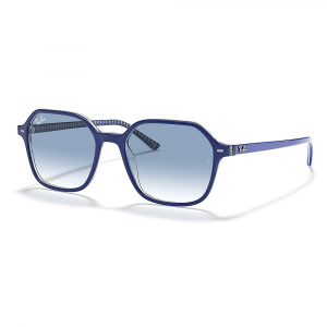 Ray-Ban John Blue Sunglasses Vichy B / White Clear Grad B