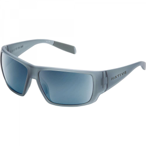 Native Sightcaster Polarized Sunglasses Matte Smoke Crystal / Blue Reflex Polarized