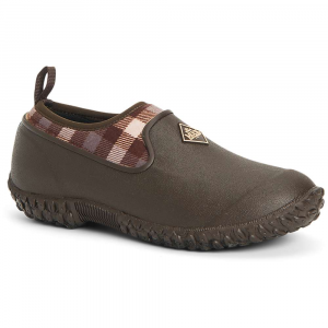 Muck Women's Muckster II Low Shoe Brown with Plaid