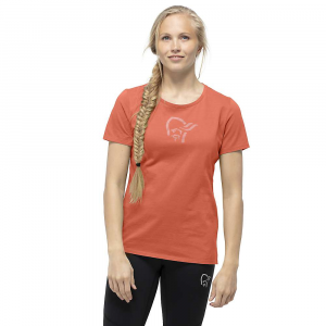 Norrona Women's /29 Cotton Viking T-Shirt Orange Alert
