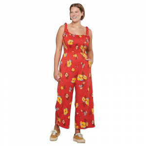 Toad & Co Women's Gemina Sleeveless Jumpsuit Winterberry Floral Print