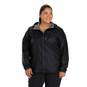 Outdoor Research Women's Helium Rain Jacket - Plus Black