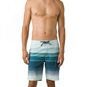Prana Men's Fenton 9 Inch Boardshort Aquamarine Stripe