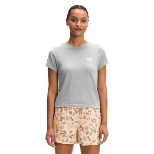 The North Face Women's Simple Logo Tri-Blend SS Tee TNF Light Grey Heather