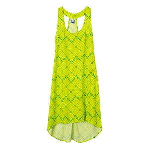 KAVU Women's Jocelyn Dress Lime Tri Dye