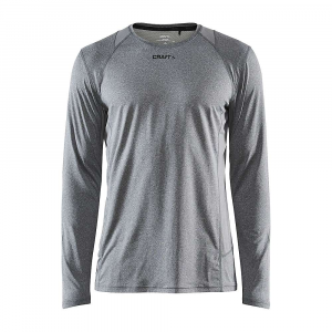 Craft Sportswear Men's ADV Essence LS Tee Dark Grey Melange