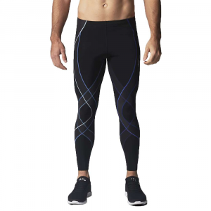 CW-X Men's Endurance Generator Joint & Muscle Support Compression Tight Black / Blue Gradation