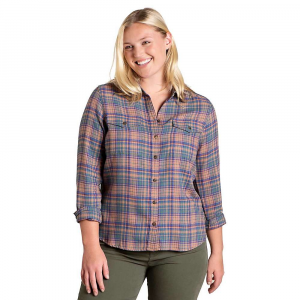 Toad & Co Women's Re-Form Flannel Shirt Fawn