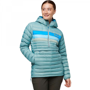 Cotopaxi Women's Fuego Down Hooded Pullover Bluegrass Stripes