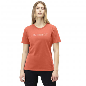 Norrona Women's /29 Cotton Norrona Viking T-Shirt Orange Alert