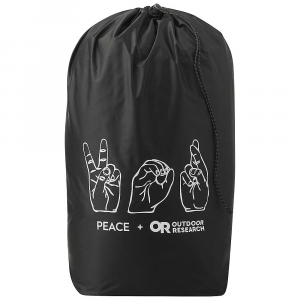 Outdoor Research Packout Graphic Stuff Sack Black