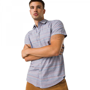Prana Men's Groveland Shirt - Standard Clear Sky Stripe