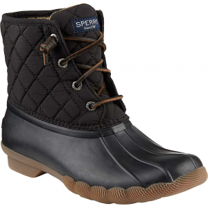Sperry Women's Saltwater Quilted Nylon Boot Black