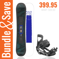 Salomon Pulse Snowboard with Pact Bindings - Men's