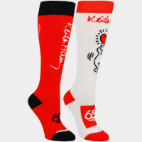 686 Keith Haring Sock 2Pk - Women's