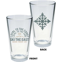 Ski the East Appalachian Pint Glass