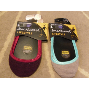 Two Pairs Smartwool Secret Sleuth Socks, Women's L