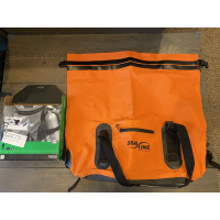 SeaLine Wide Mouth Duffel Bag, 40L, Orange
