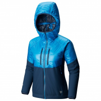 Mountain Hardwear Women's Kor Strata Alpine Hoody-Size L, Blue