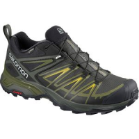 X Ultra 3 GTX Hiking Shoe - Men's Castor Gray/Beluga/Green Sulphur, US 12.0/UK 11.5 - Excellent
