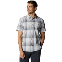 Big Cottonwood Short-Sleeve Shirt - Men's Manta Grey Plaid, XL - Good