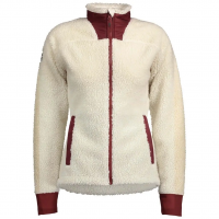 Defined Heritage Pile Jacket - Women's (SAMPLE) / Winter White/Amaranth Red / S