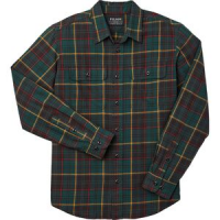 Scout Shirt - Men's Hunter Green/Brown Plaid, L - Excellent