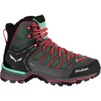 Mountain Trainer Lite Mid GTX Hiking Boot - Women's Feld Green/Fluo Coral, 7.5 - Excellent