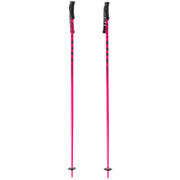 540 P-Lite Black Ski Poles / Fluo Pink / 130cm
