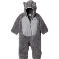 Foxy Baby Sherpa Bunting - Infant Boys' City Grey/Columbia Grey, 12/18M - Good