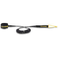 DAKINE SUP Coiled Calf Leash / Black/Yellow / 10 ft