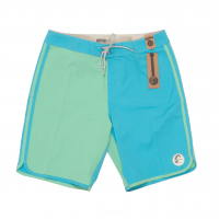 Retrofreak Scallop Board Shorts - Men's / Turquoise / 32