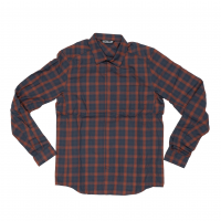 Bernal Long-Sleeve Flannel Shirt - Men's / RedBlue / M