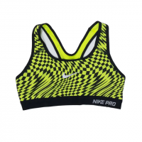 Nike Pro Checkered Sports Bra - Women's