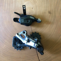SRAM XX1 Rear derailleur and shifter 11 speed, long cage