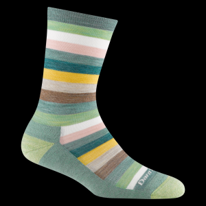 Women's Mystic Stripe Crew Lightweight Lifestyle Sock