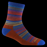 Kids Zebra Canyon Micro Crew Lightweight Hiking Sock-Last Chance