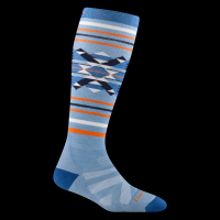 Women's Snowscape Over-the-Calf Lightweight Ski & Snowboard Sock-Last Chance