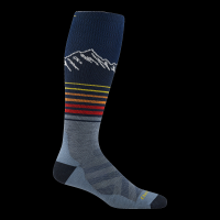 Men's Steep Lines Over-the-Calf Lightweight Ski & Snowboard Socks