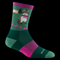 Women's Critter Club Micro Crew Lightweight Hiking Socks