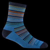 Kids Zebra Canyon Micro Crew Lightweight Hiking Socks