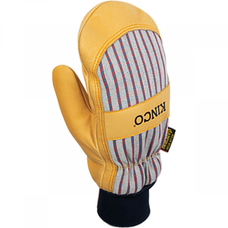 1927KWT Lined Premium Grain Pigskin Palm Mitt + Knit Wrist