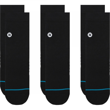 Icon Quarter Sock - 3-Pack