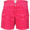 Dylan Embroidered 5 Pocket Short - Women's