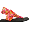 Sanuk Yoga Sling Burst Prints Sandal - Girls'
