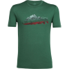 Icebreaker Tech Lite Fin Peaks Crew - Short-Sleeve - Men's