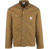 Pointer Brand Brown Duck Banded Collar Chore Coat - Men's