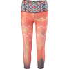 Onzie High Rise Graphic Capri Pant - Women's